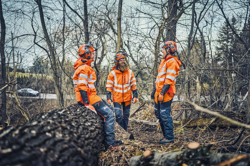 Cuffie protettive Husqvarna X-COM - per elmetto Technical e Arborist Spire